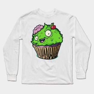 Zombie Cupcake Long Sleeve T-Shirt